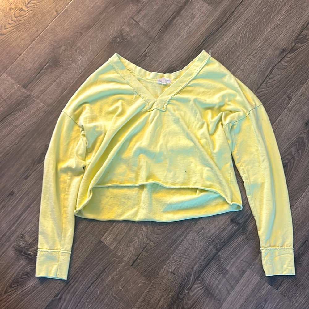 Yellow long sleeve